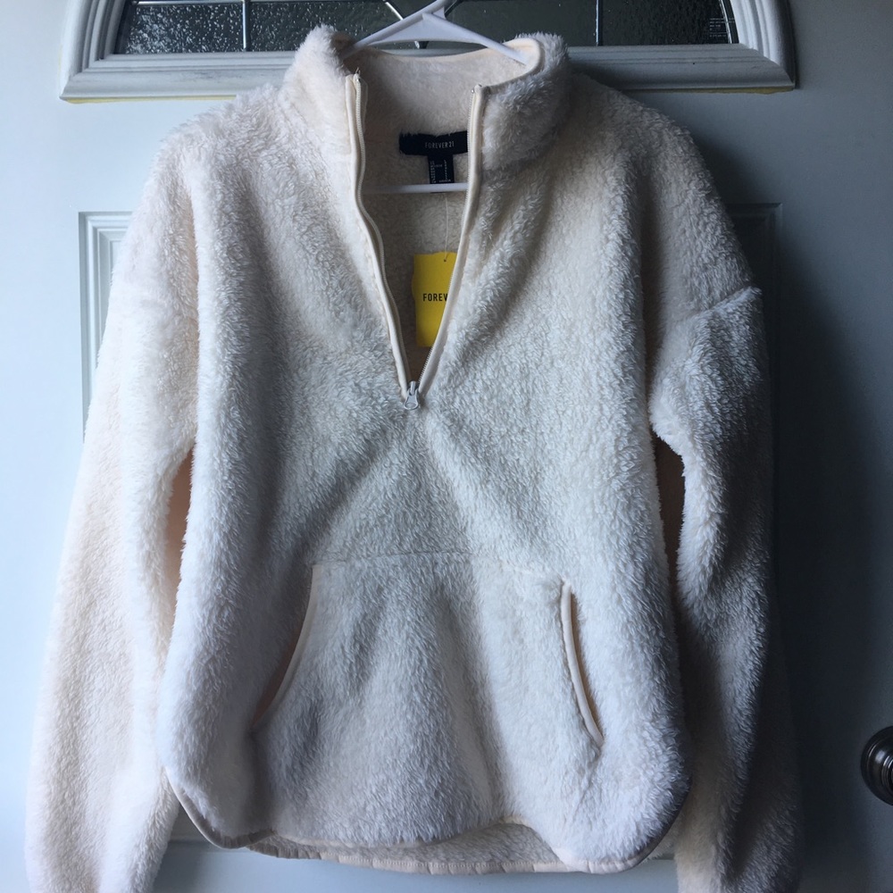 Forever 21 fuzzy pullover